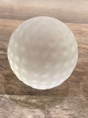 New in the Box Frosted Made in Taiwan Golf Ball Paperweight